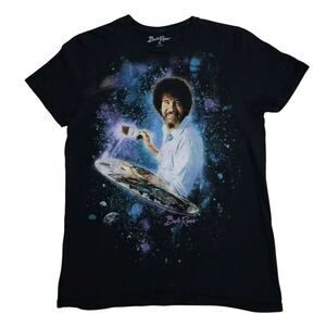 Vintage Bob Ross Magic Galaxy T-Shirt